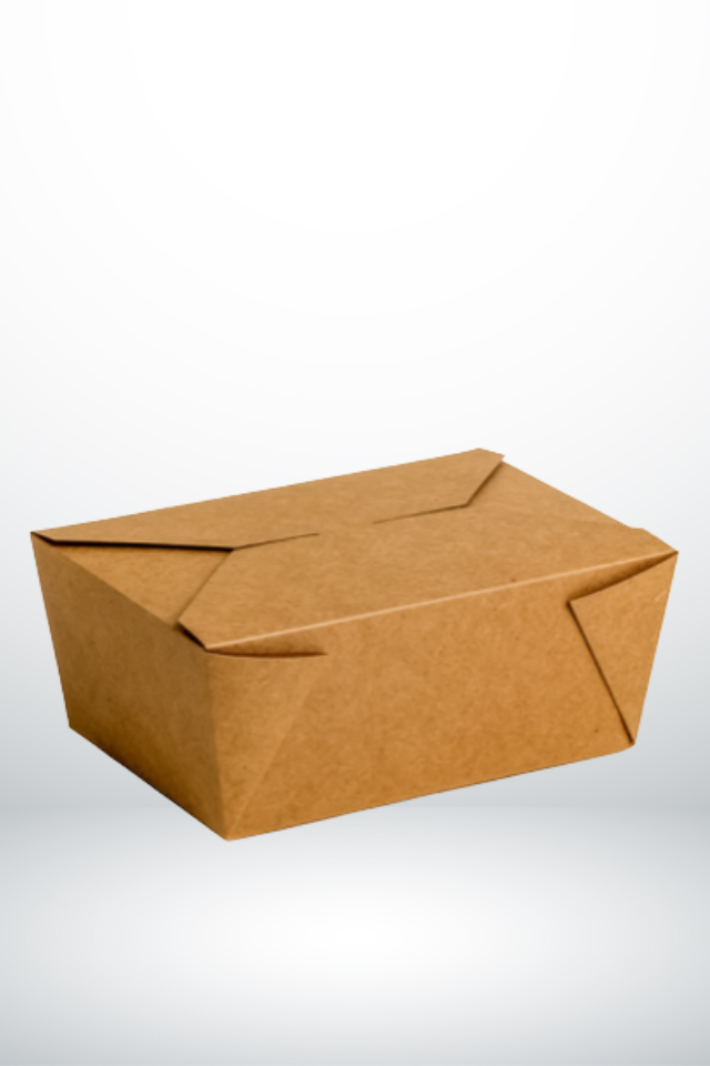 Kraft Takeaway Container Size#4